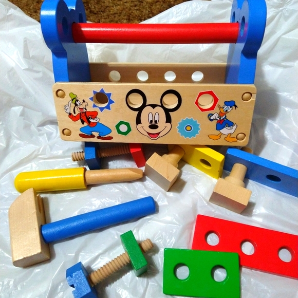 Mickey Mouse Wooden Tool Kit - Picture 3 of 5